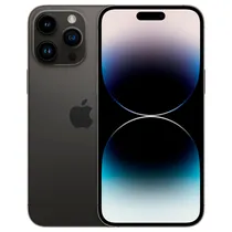 Apple iPhone 14 Pro Max 256GB LL A2651 Tela Super Retina XDR 6.7 Cam 48+12+12MP/12MP Ios 16 Space Black - Swap 'Grade C' (Esim)(Garantia 1 Mês)