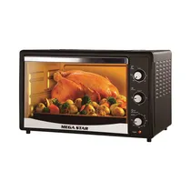 Horno Electrico Mega Star HA486B 48L 2000W 220V Negro