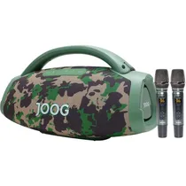 Speaker Joog One Hifi JOF-01 com 2 Microfones +Controle 200W IP67 - Camuflado