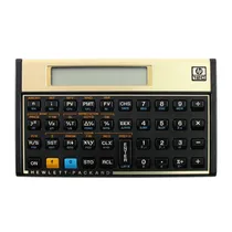 Calculadora Financeira HP 12C 10 Dígitos / 120 Funções - Dourada