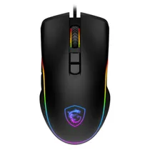 Mouse Gamer MSI Forge GM300 RGB 7200DPI USB - Preto