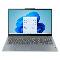 Notebook Lenovo Ideapad Slim 3 82XB00HVUS 15.6" Intel N100 128GB Ufs 4GB Ram - Cinza