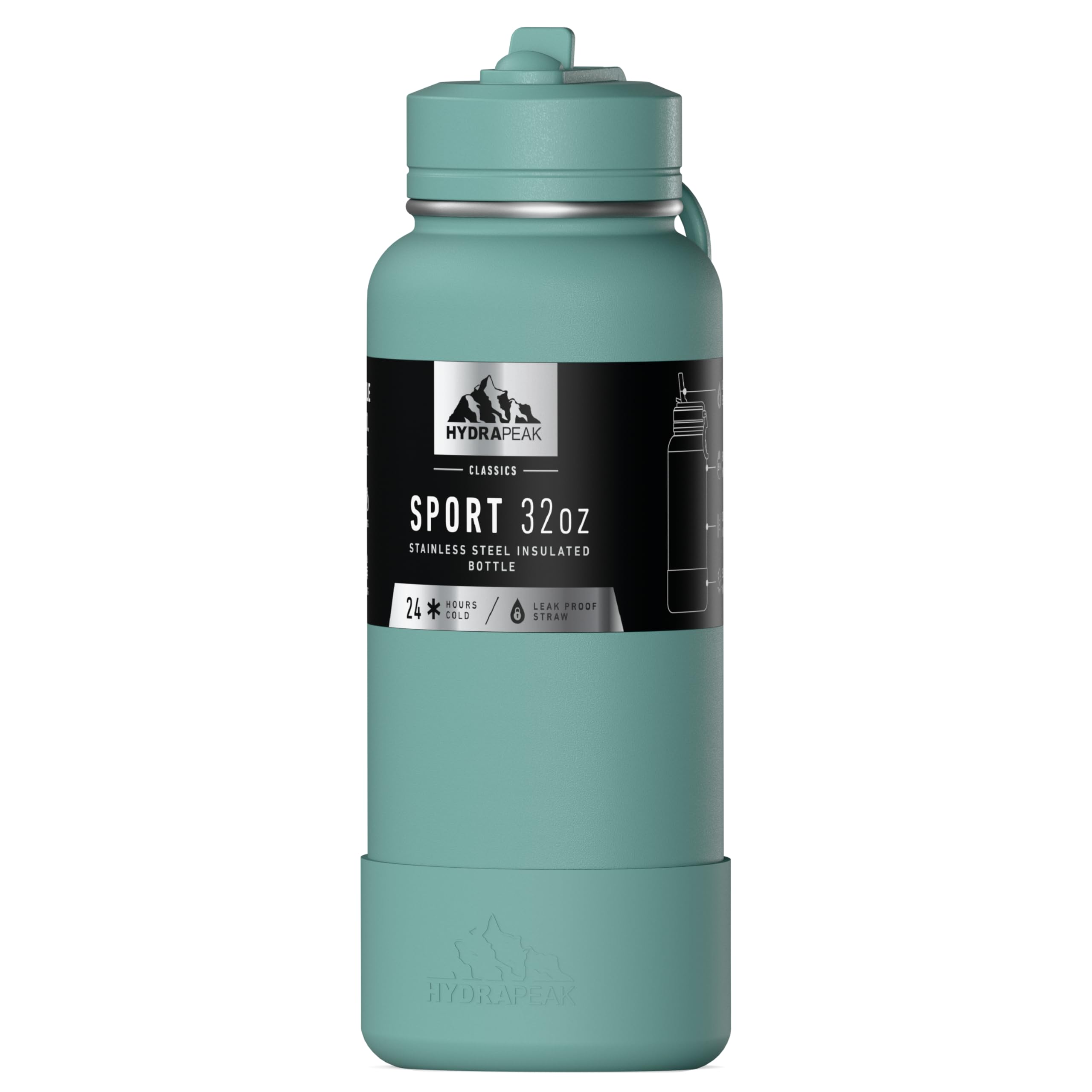 Garrafa Termica Hydrapeak HP-Adventure-67 2L - Aqua 1042669